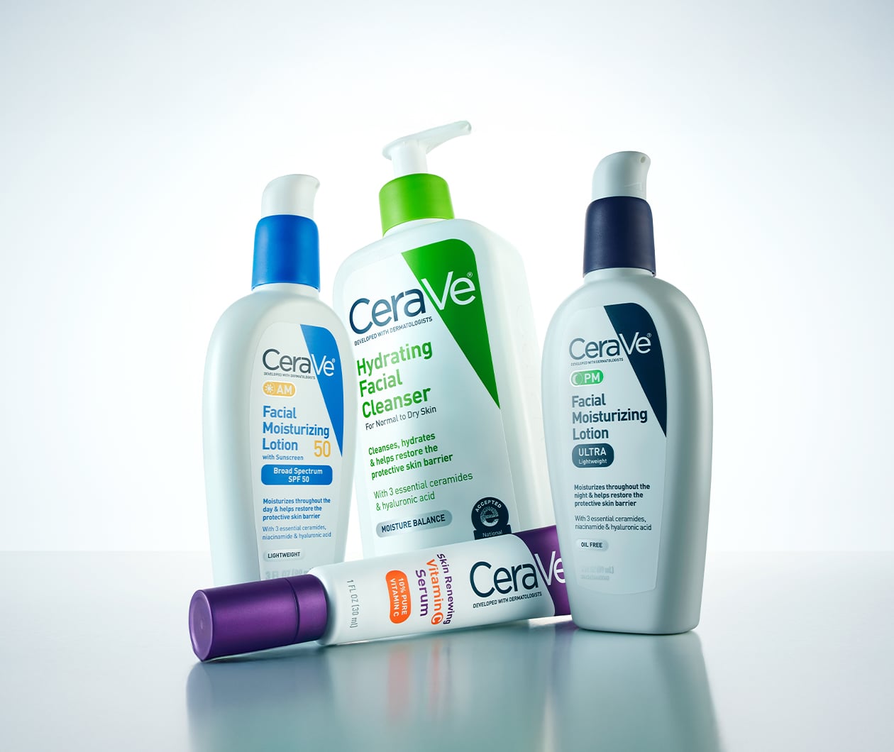 CeraVe skincare solution finder products