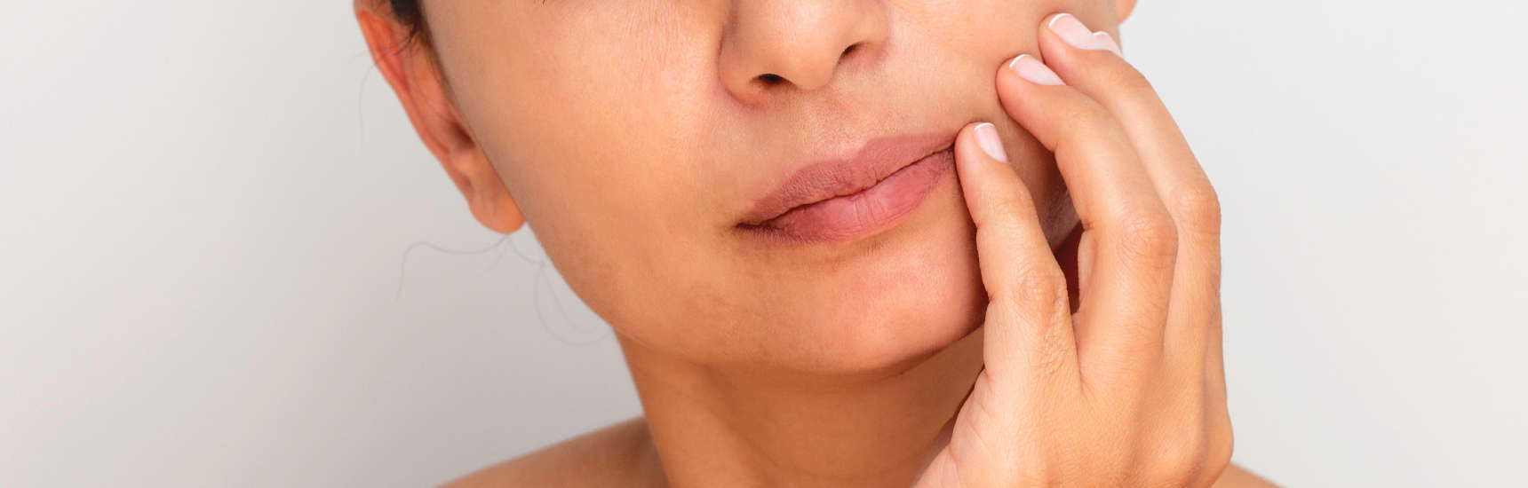 Very dry skin store on face