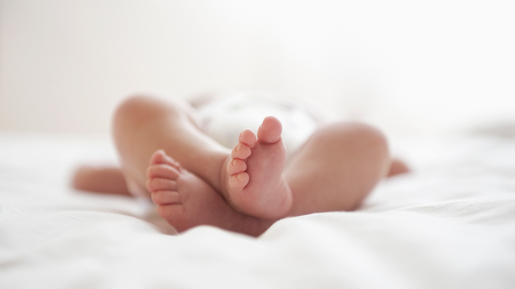 Baby shop dry feet