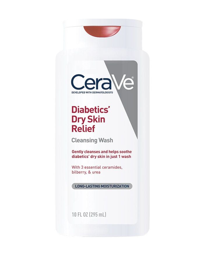 cerave diabetics dry skin relief a cukorbetegség és a kezelés megnyilvánulása