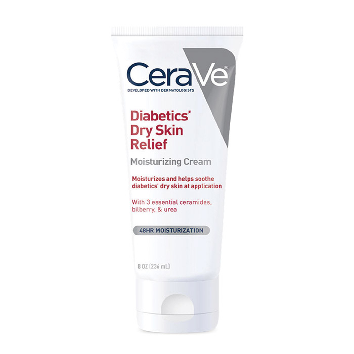 Diabetics' Dry Skin Relief Moisturizing Cream | CeraVe