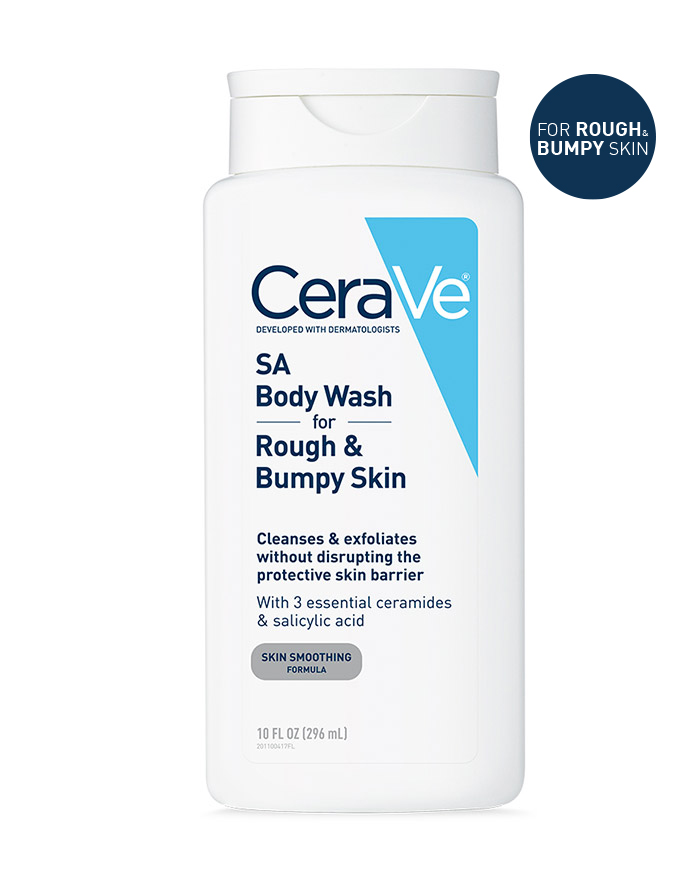 Salicylic Acid Body Wash for Rough & Bumpy Skin Cleansers CeraVe
