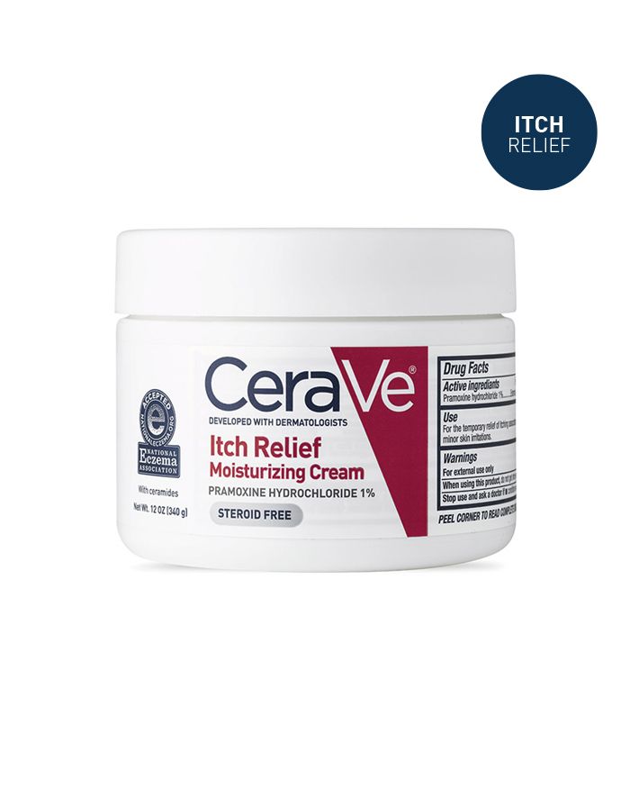Itch Relief Moisturizing Cream Moisturizers Cerave