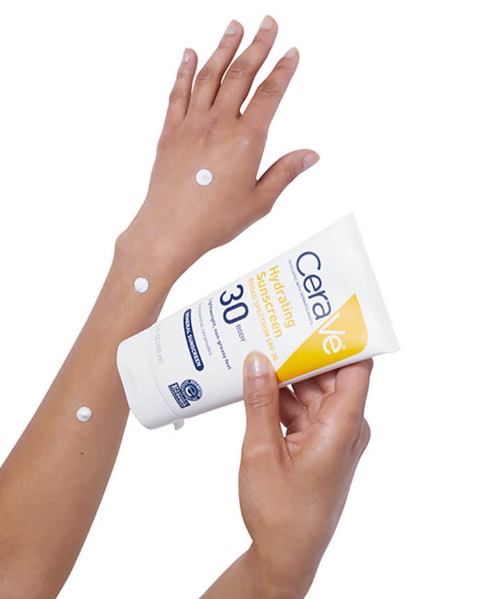 cerave body spf