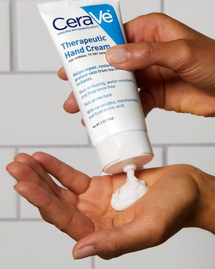 CeraVe Therapeutic Hand Cream for Dry Cracked Hands | CeraVe