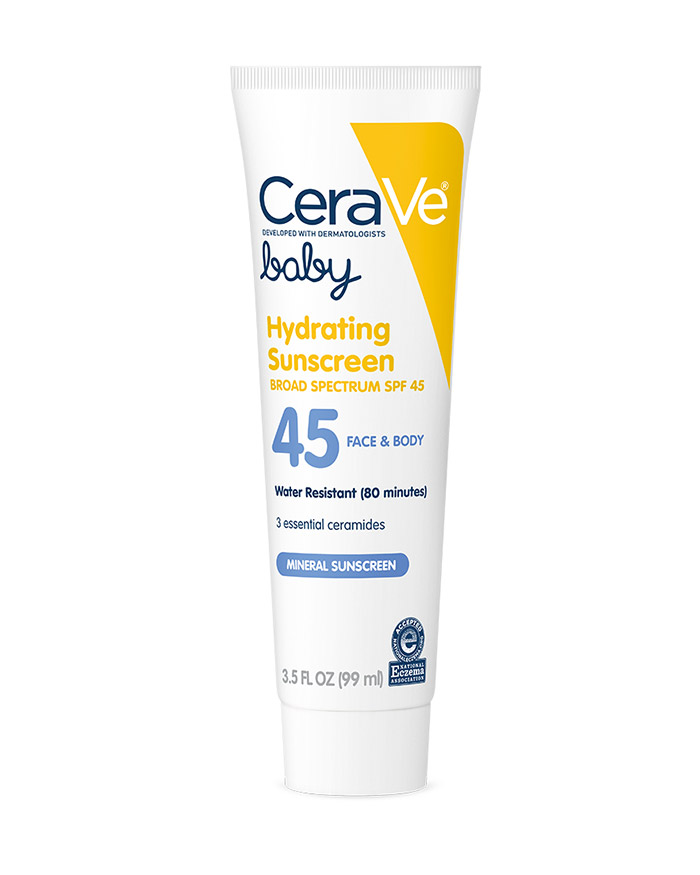 Baby Sunscreen Mineral Sunscreen Lotion Spf 45 Cerave