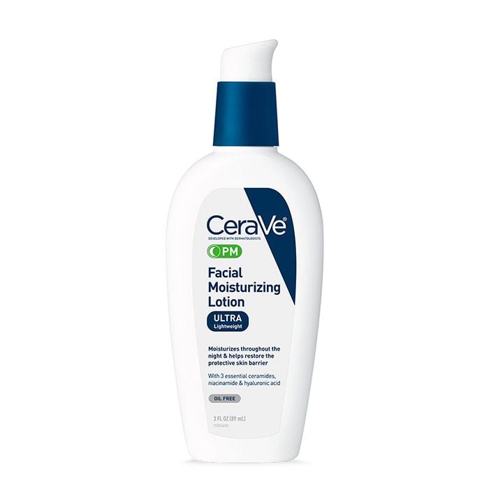 CeraVe PM Facial Moisturizing Lotion bottle