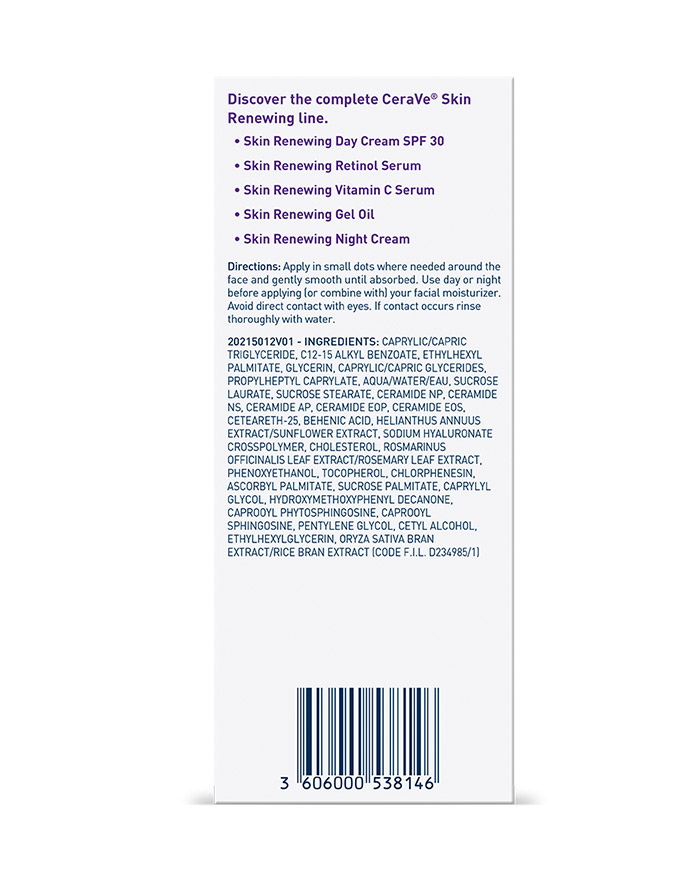 cerave skin renewing oil gel ceramide boost