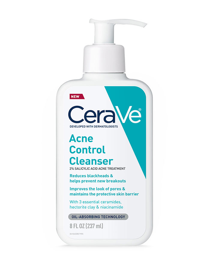 Acne Control Cleanser Salicylic Acid Treatment Cerave Acne Control Cleanser Salicylic Acid Treatment Cerave