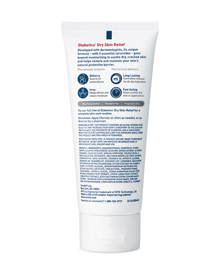 cerave diabetic cream
