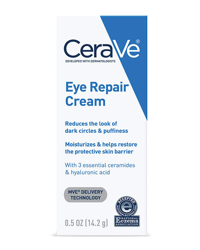 Eye Repair Cream for Dark Circles Puffiness Wrinkles CeraVe