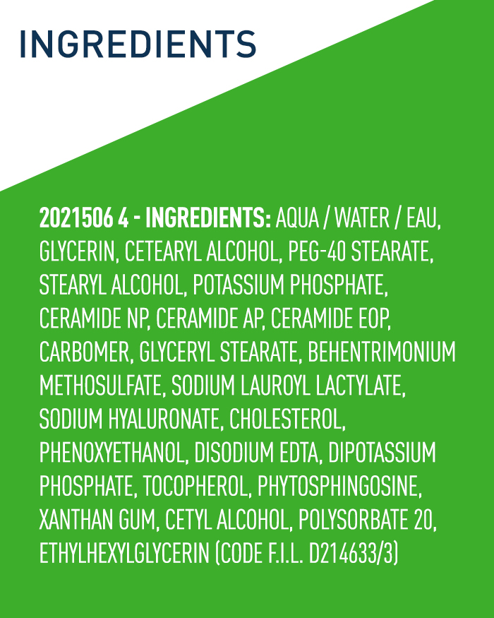 cerave foaming cleanser ingredient