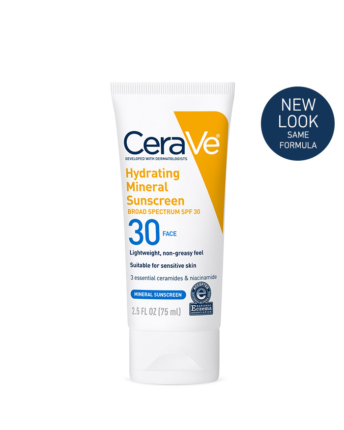 Hydrating Mineral Sunscreen Face Lotion Spf 30 Cerave