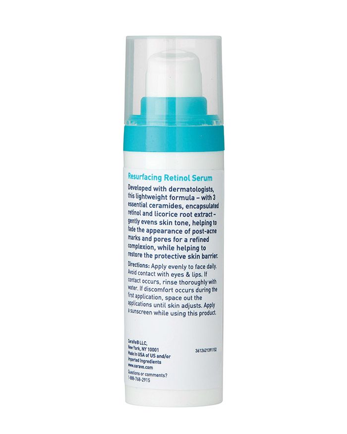  CeraVe Acne Treatment Bundle - Contains CeraVe Resurfacing  Retinol Serum (1 fl oz), CeraVe Acne Foaming Cream Cleanser (5 fl oz), and CeraVe  Acne Control Gel (1.35 fl oz) - With