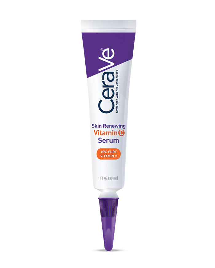 Skin Renewing Vitamin C Serum Moisturizers Cerave