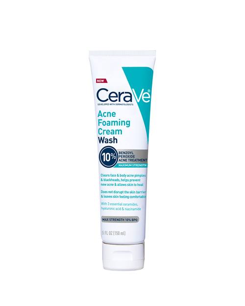 Acne Foaming Cream Wash FRONT