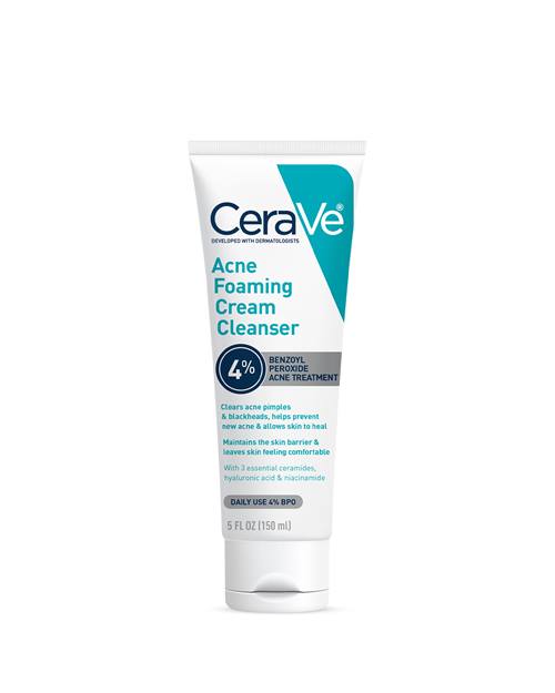 Acne Foaming Cream Cleanser FRONT