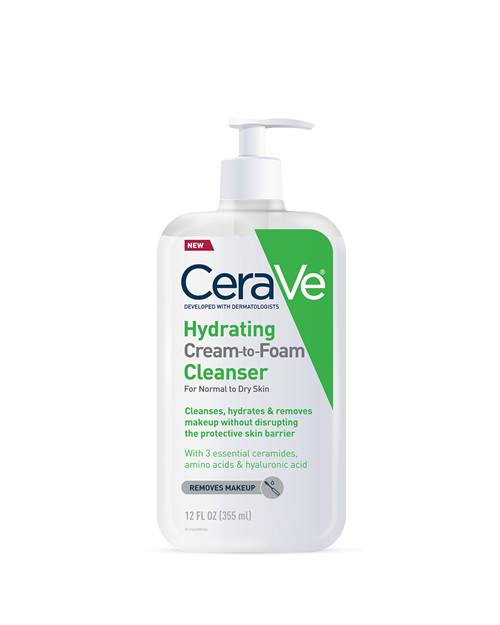 Hydrating Cream To Foam Cleanser FRONT