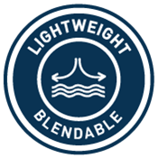 Lightweight & Blendable