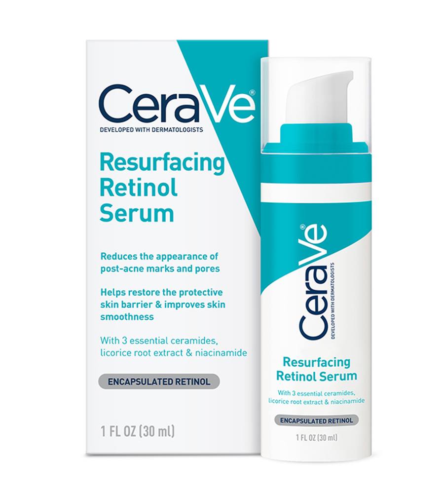 Resurfacing Retinol Serum | Post-Acne Marks Treatment - CeraVe