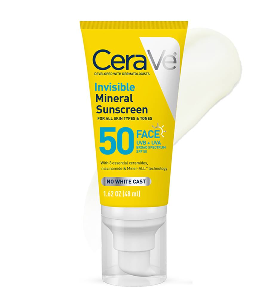 CeraVe Invisible Mineral Face Sunscreen spf S0