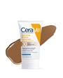 cerave Hydrating Mineral Sunscreen SPF 30 Face Sheer Tint Shade: Deep