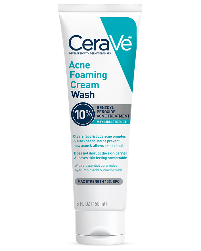 Benzoyl Peroxide Acne Treatment Ingredient CeraVe