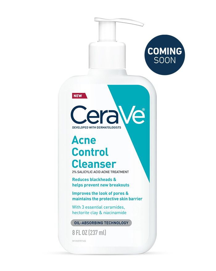 Acne Control Cleanser | Salicylic Acid Treatment | CeraVe