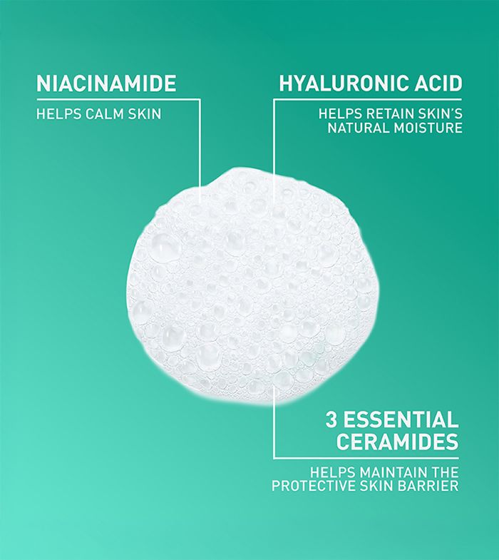 Foaming Facial Cleanser for Normal to Oily Skin| CeraVe