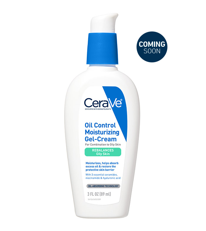 Image showcasing Oil Control Gel-Cream Moisturizer for Oily Skin | CeraVe